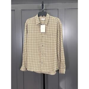 NWT John Elliot Cloak Button Up, Size M, $439 MSRP
